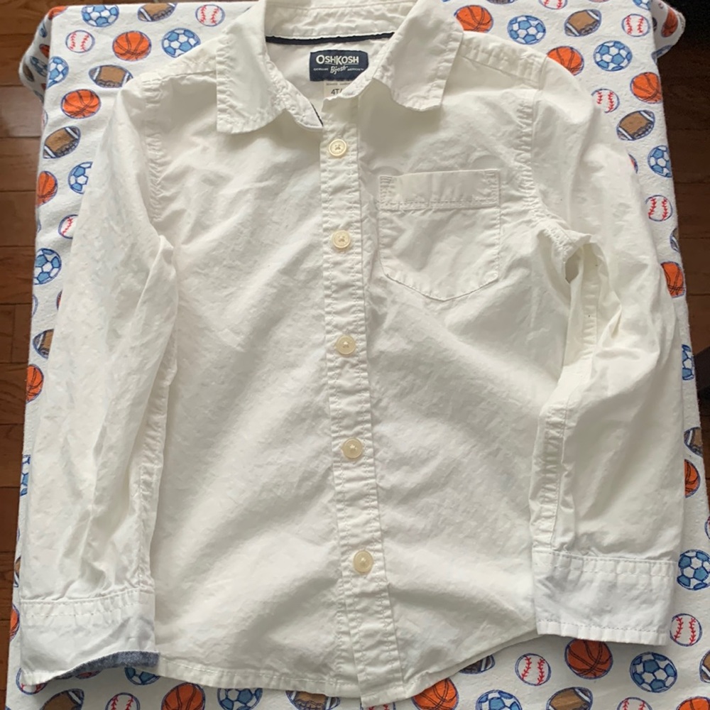 Oshkosh  Toddler White button down